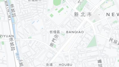 Hotel location map