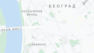 Hotel location map