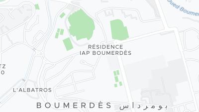 Hotel location map