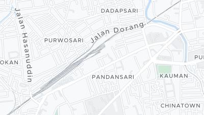 Карта локализации отеля