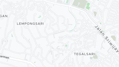 Mapa de localização do hotel