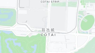 Hotel location map