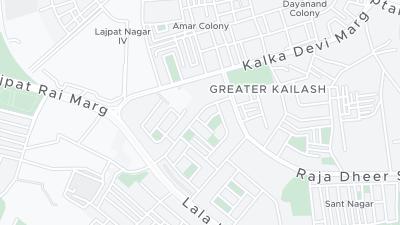 Hotel location map