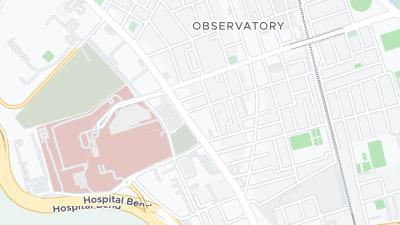 Kort over hotellets beliggenhed