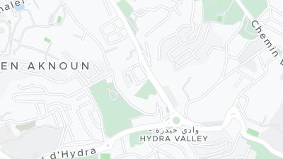 Hotel location map