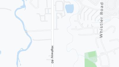 Hotel location map