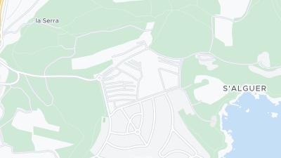 Mapa de localização do hotel