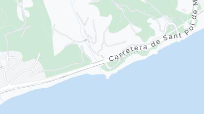 Mapa de localización del hotel