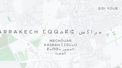 Mapa de localização do hotel