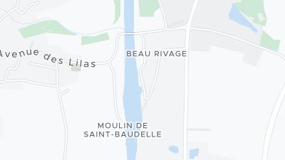 Hotel location map