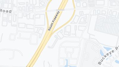 خريطة موقع الفندق