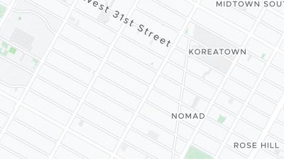 Hotel location map