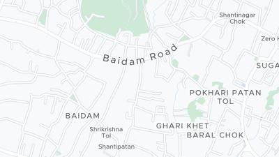 Hotel location map