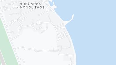 Mapa de localização do hotel