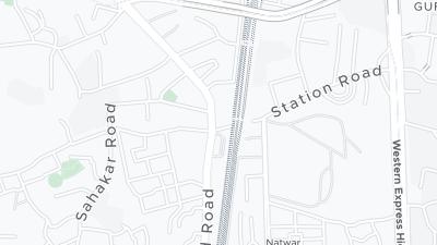 Hotel location map