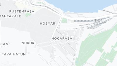 Hotel location map