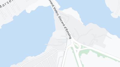 Mapa de localização do hotel