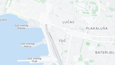 Mapa de localização do hotel