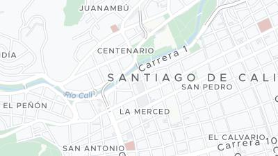 호텔 위치 지도