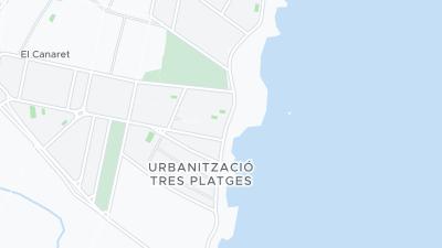Mapa de localización del hotel