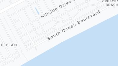 Mapa de localização do hotel