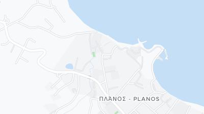 Mapa de localização do hotel