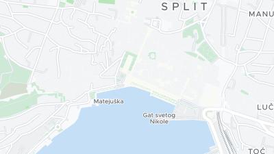 Mapa de localização do hotel