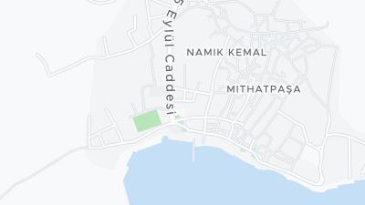 Hotel location map