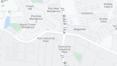 خريطة موقع الفندق