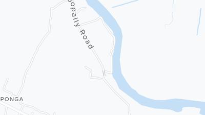 Mapa de localização do hotel