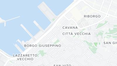 Hotel location map