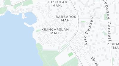 Hotel location map