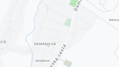 Hotel location map