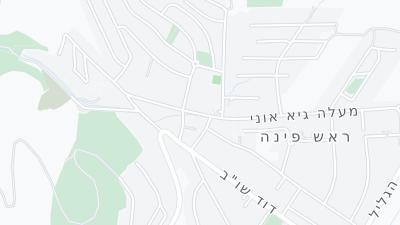 Kaart met de situering van het hotel