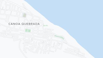 Kaart met de situering van het hotel