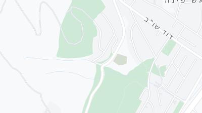 Kaart met de situering van het hotel