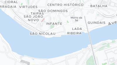 Hotel location map