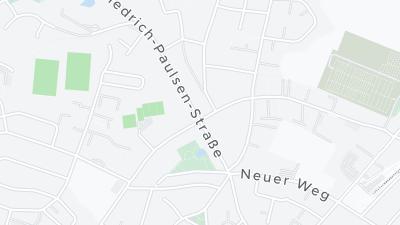 Mapa de localização do hotel