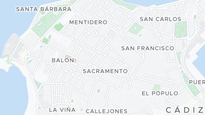 Mapa de localização do hotel