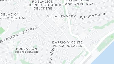 Hotel location map