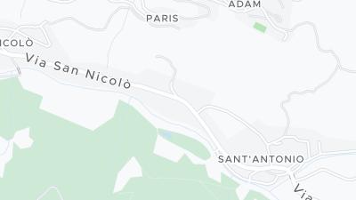 Hotel location map