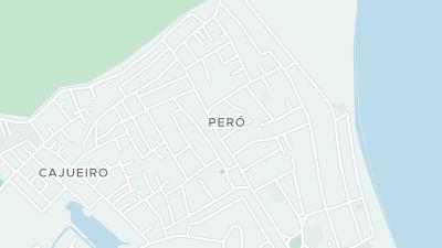 Kaart met de situering van het hotel