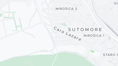 Hotel location map