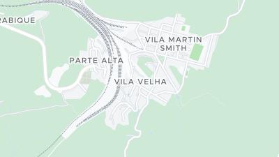 Kaart met de situering van het hotel