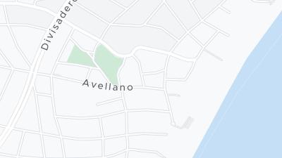 Kaart met de situering van het hotel