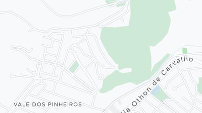 Kaart met de situering van het hotel