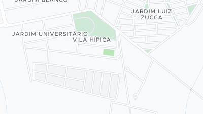 Kaart met de situering van het hotel