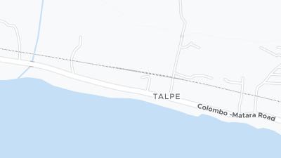 Mapa de localização do hotel