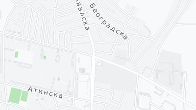Hotel location map