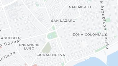 Hotel location map